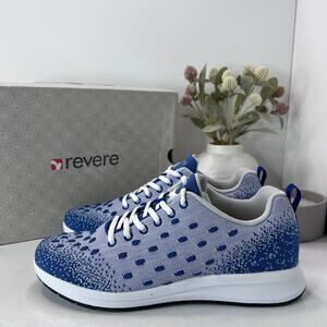 Revere Haiti Lace Up Mesh Sneaker Slip Resistant Ocean Sky Women 12Wide Tried On